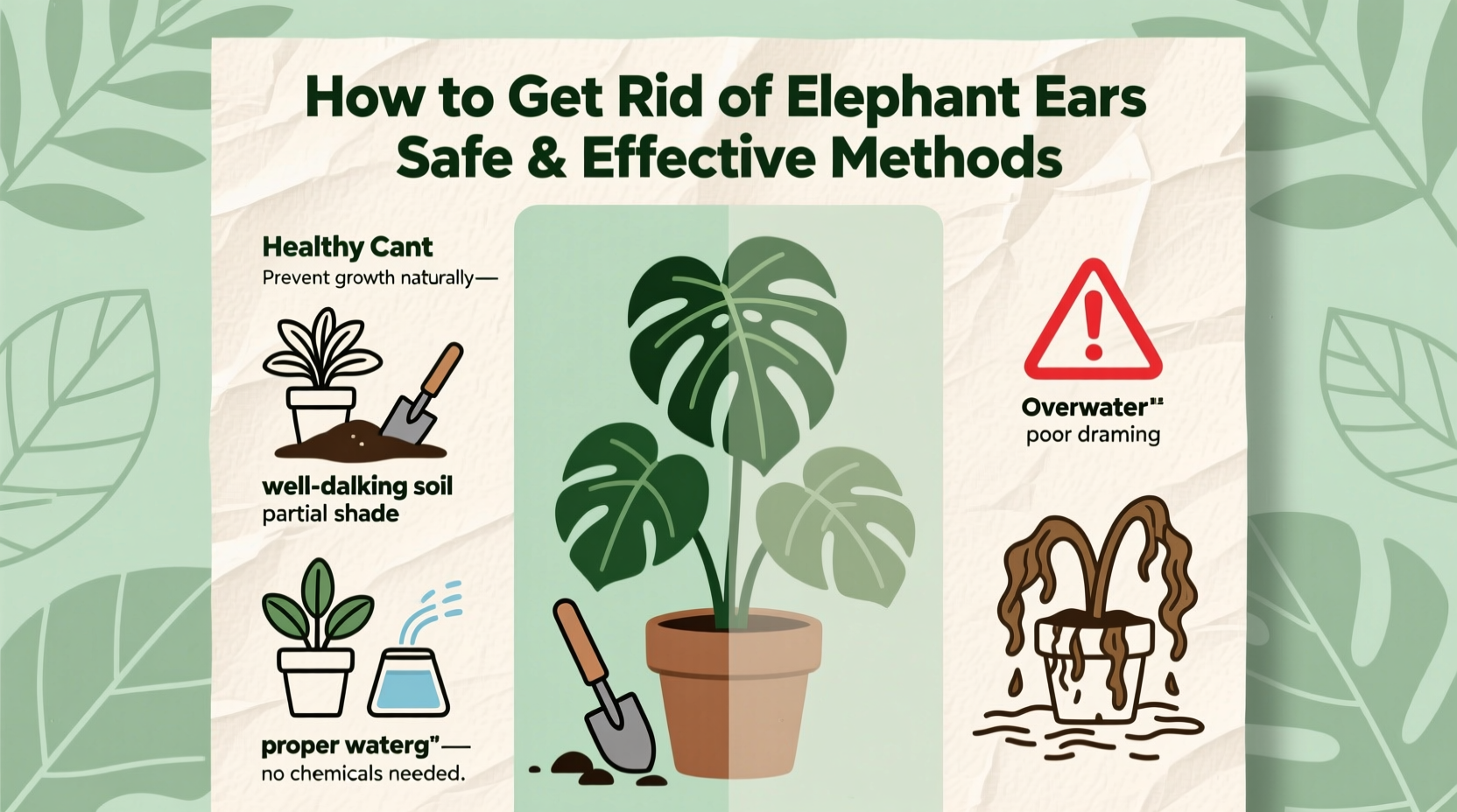 5 Ways to Kill Elephant Ears | TheHomeSprouts