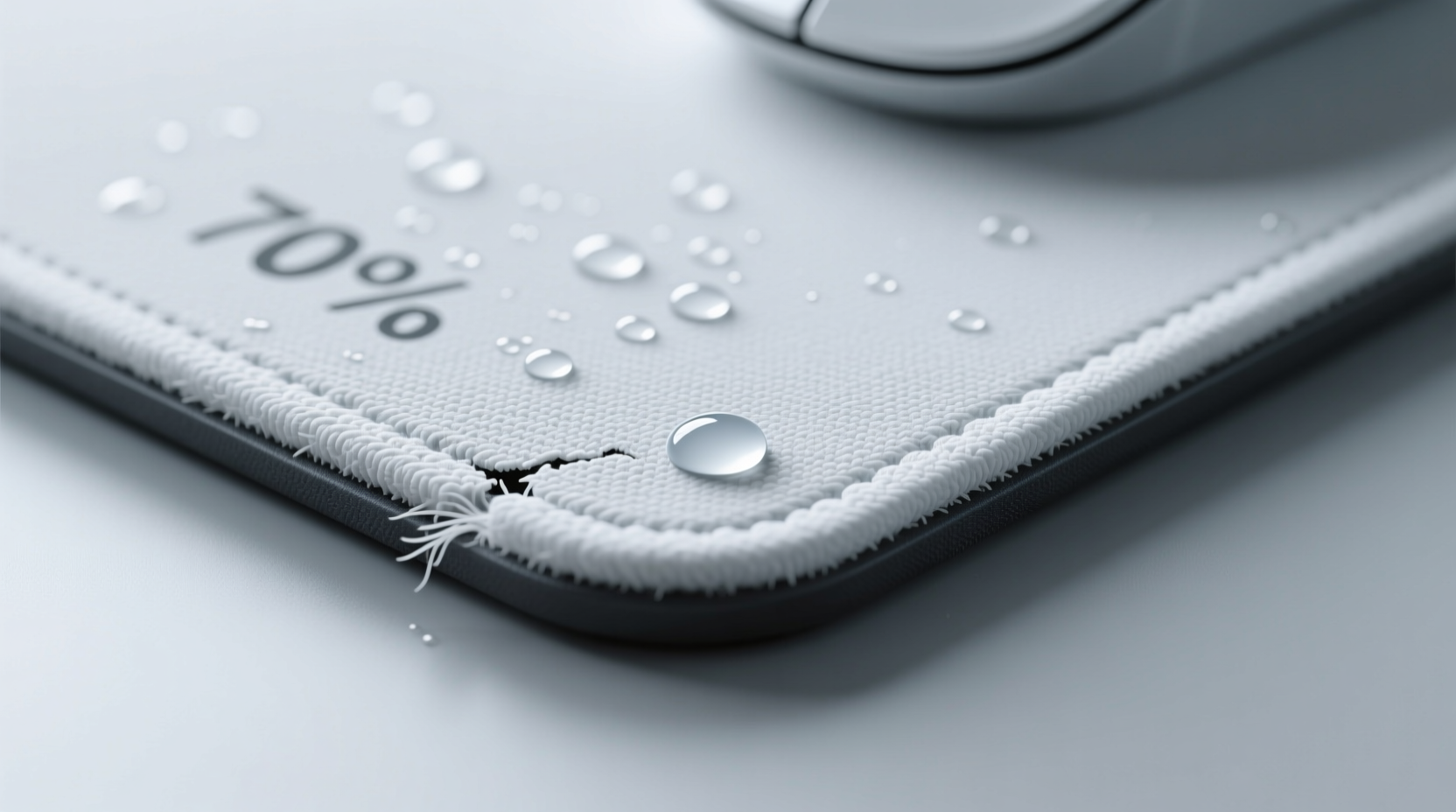 gaming mousepad cleaning fabric vs rubber base