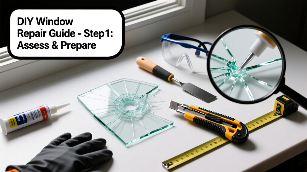 Fix Cracked Kitchen Window Glass: DIY Repair Guide