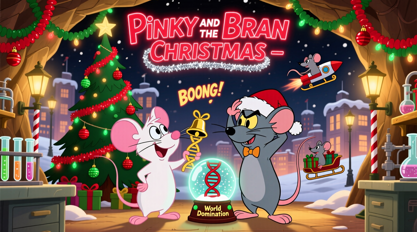 a pinky and the brain christmas