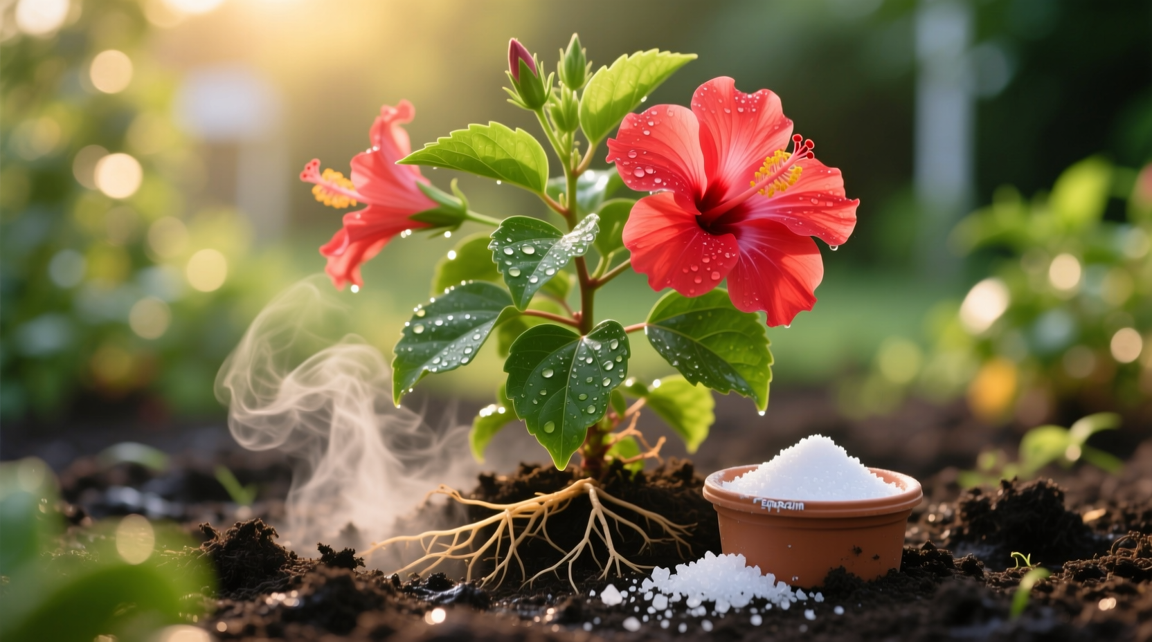 does epsom salt help hibiscus