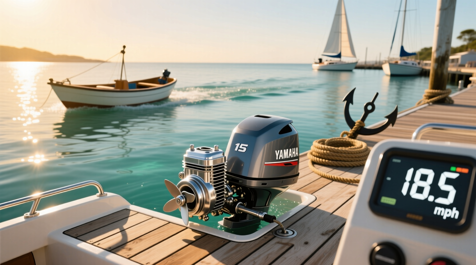 How to Choose Yamaha 15HP 2-Stroke Outboard, How Fast Does It Go?
