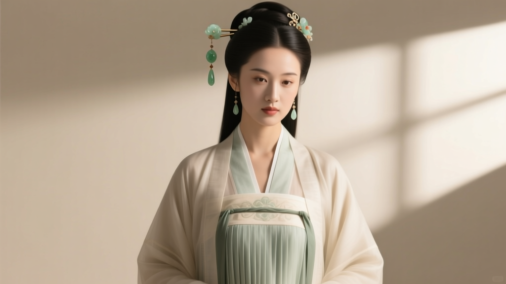Ming Dynasty Hanfu Ensembles & Jade Hair Accessories Guide