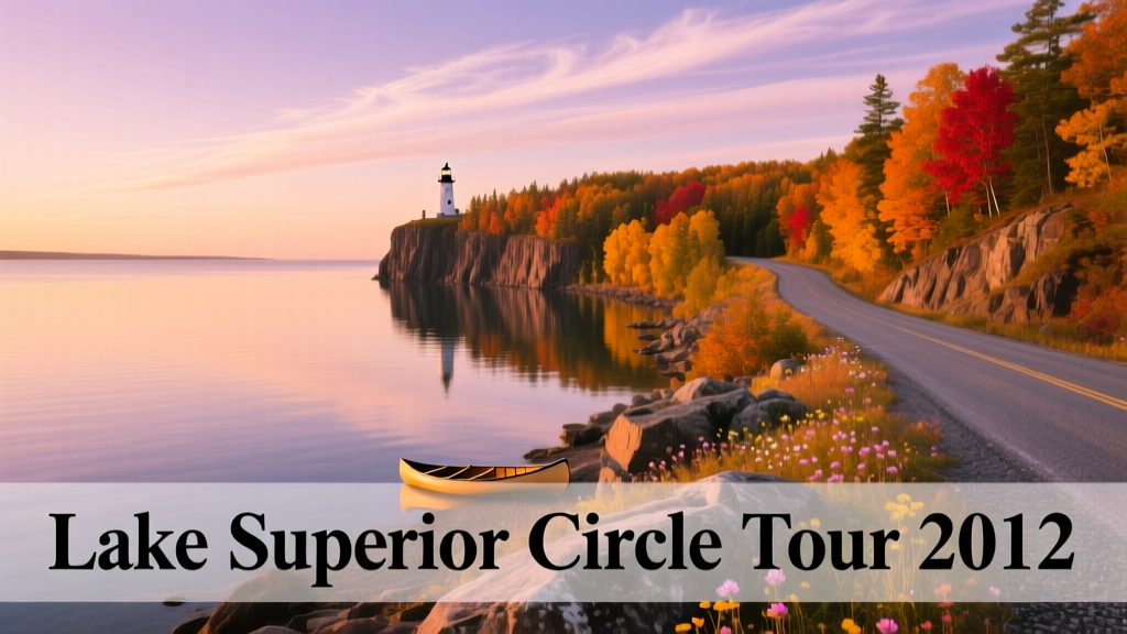 Lake Superior Circle Tour 2012: A Ground-Level Chronicle of the World’s Largest Freshwater Lake by Road