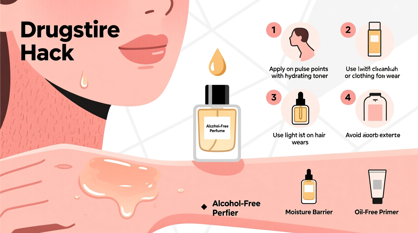 how to make your perfume last longer on oily skin using drugstore tricks
