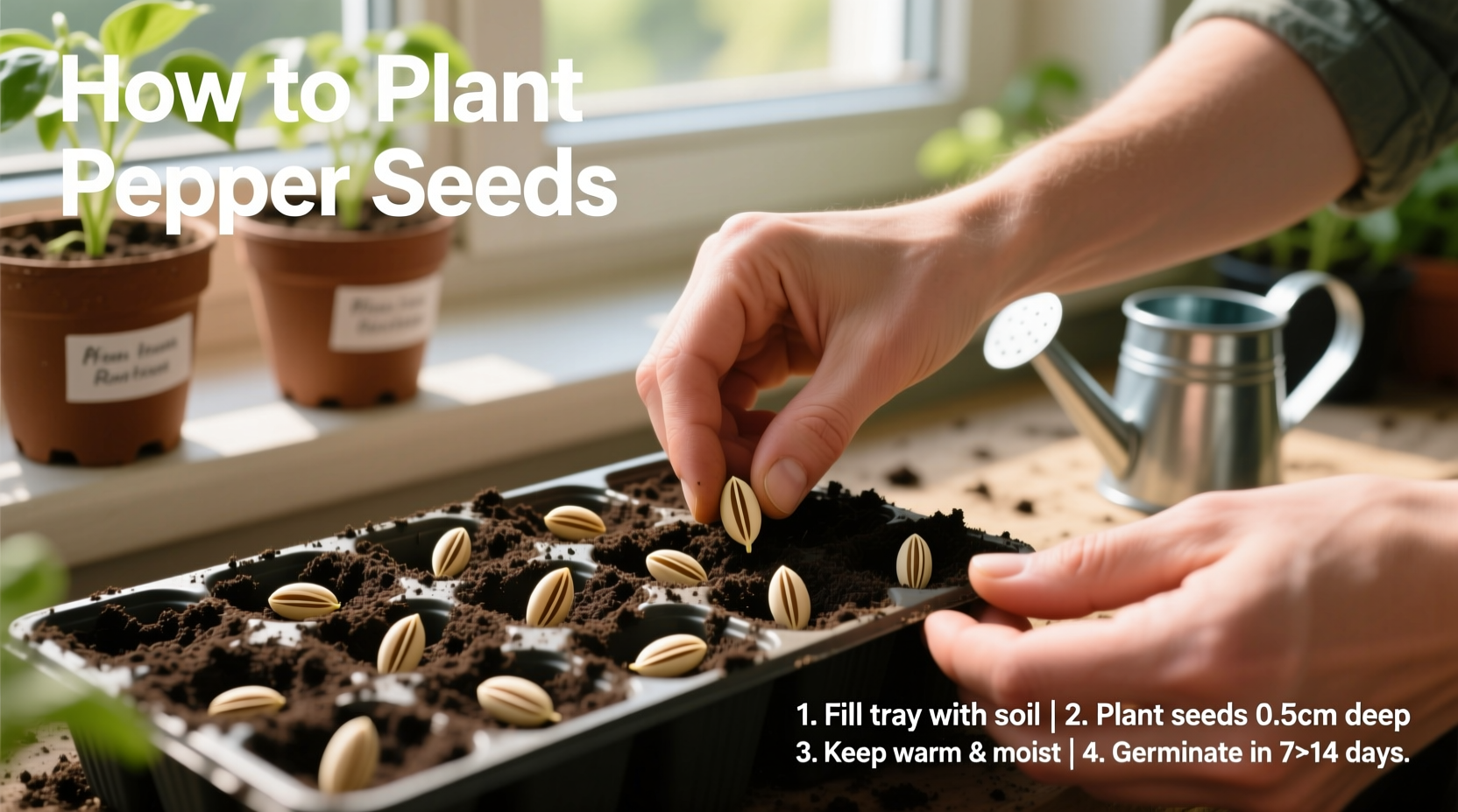 How to Plant Pepper Seeds: Complete Step-by-Step Guide