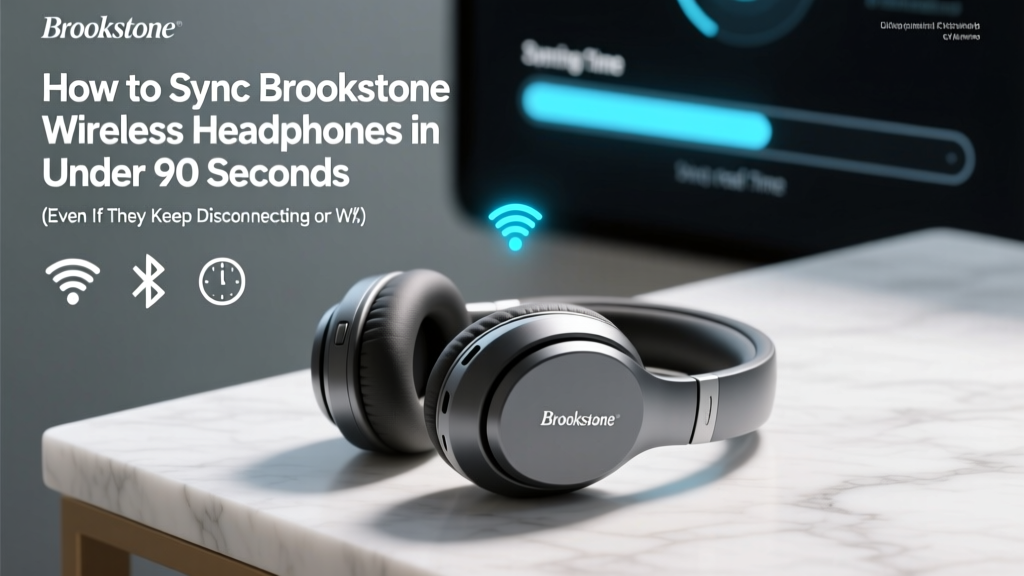 How to Sync Brookstone Wireless Headphones (2026)