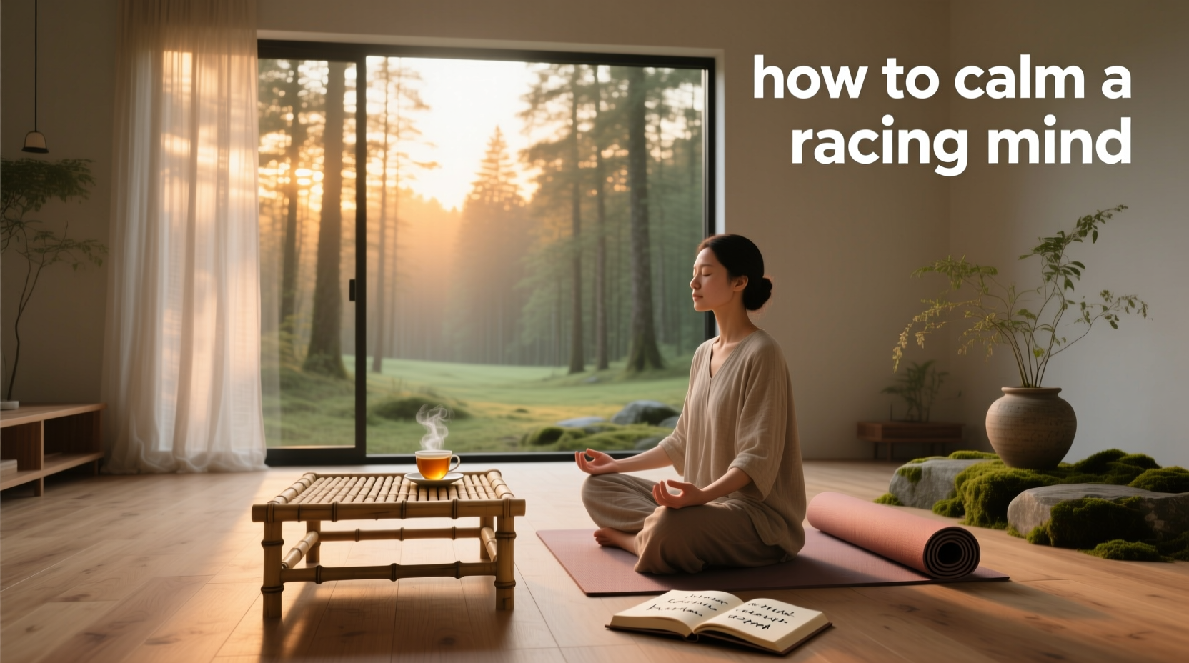 how to calm a racing mind