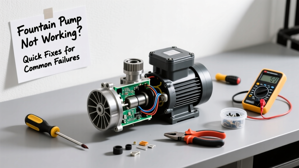 Fountain Pump Not Working? Quick Fixes for Common Failures