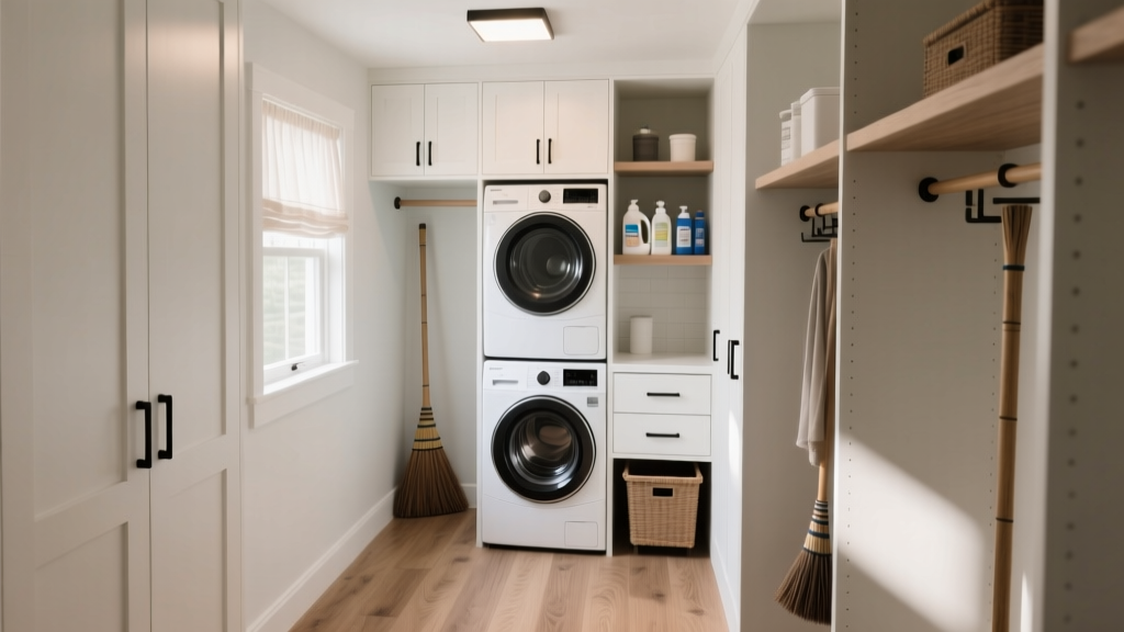 Convert a Broom Closet into a Laundry Room (Easy DIY)