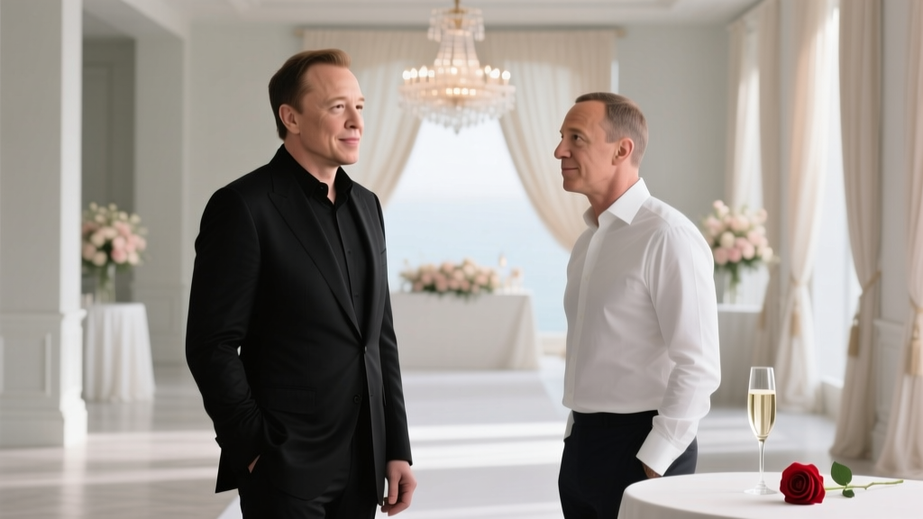 Elon Musk at Bezos Wedding? Truth Behind Viral Rumor