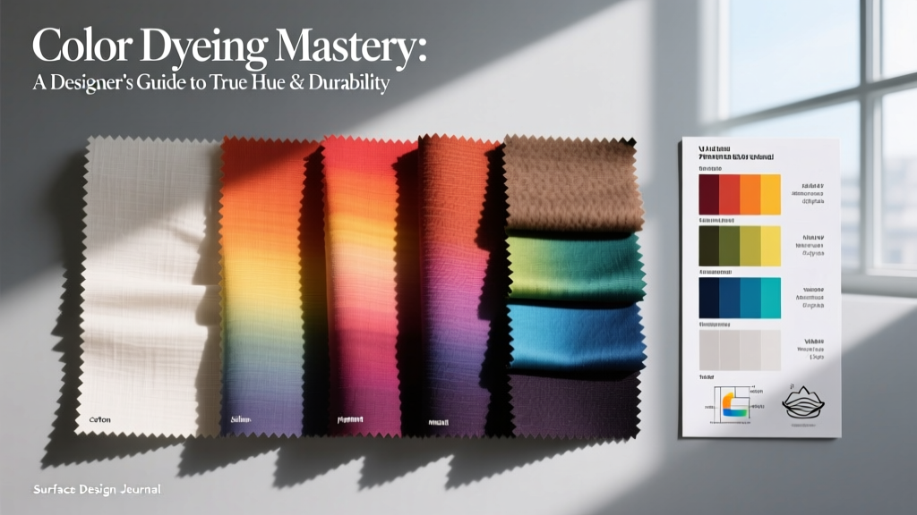 Color Dyeing Mastery: A Designer’s Guide to True Hue & Durability