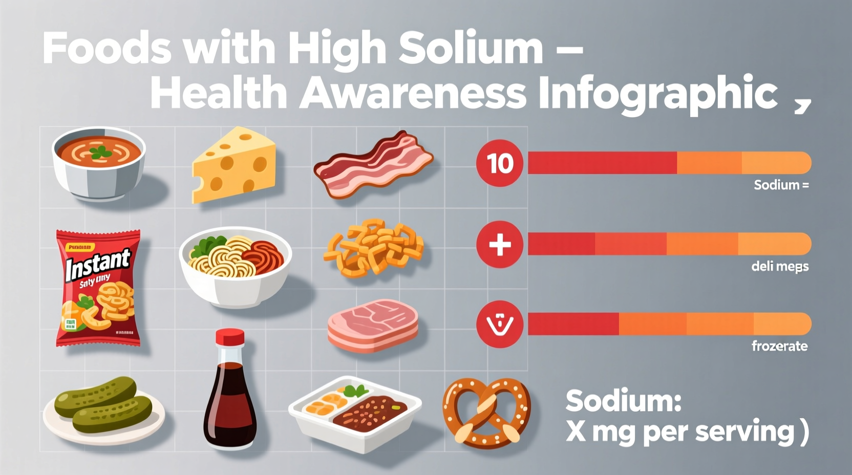 what are foods with high sodium