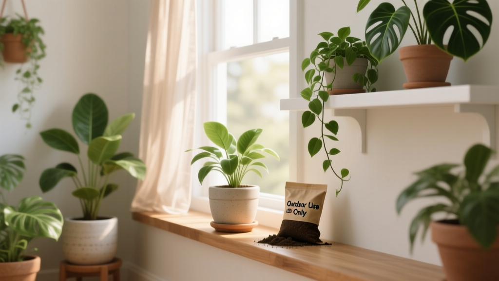 Outdoor Potting Soil for Indoor Plants: Safe for Cats?