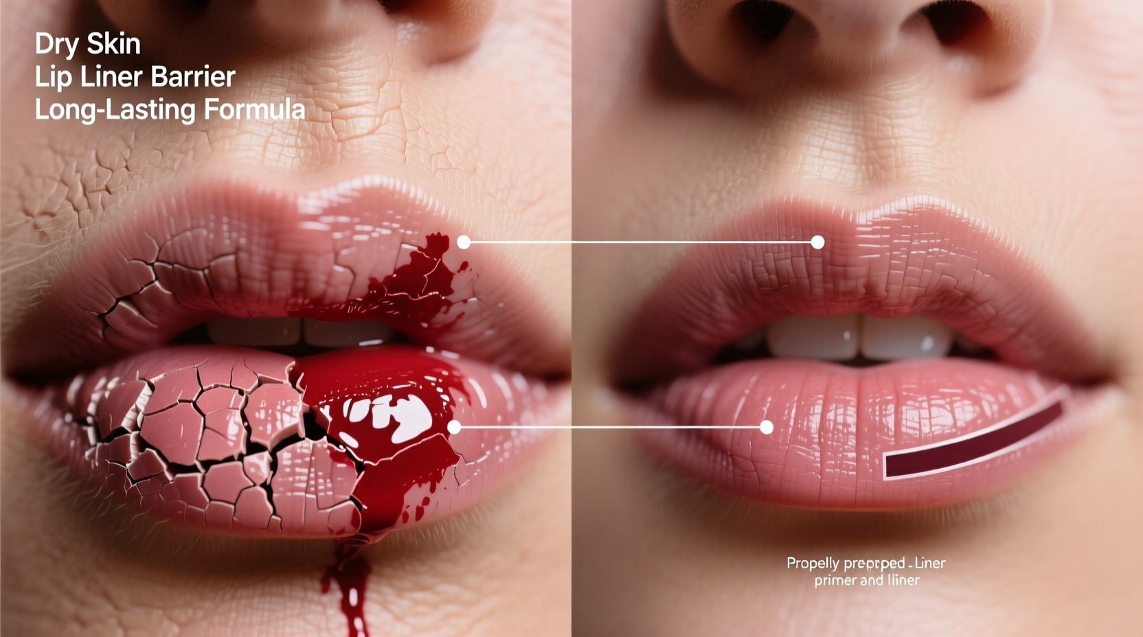 why does my lipstick bleed into fine lines how to stop it