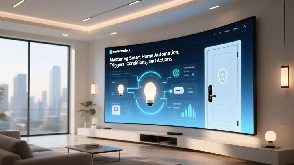 Mastering Smart Home Automation: Triggers, Conditions, and Actions