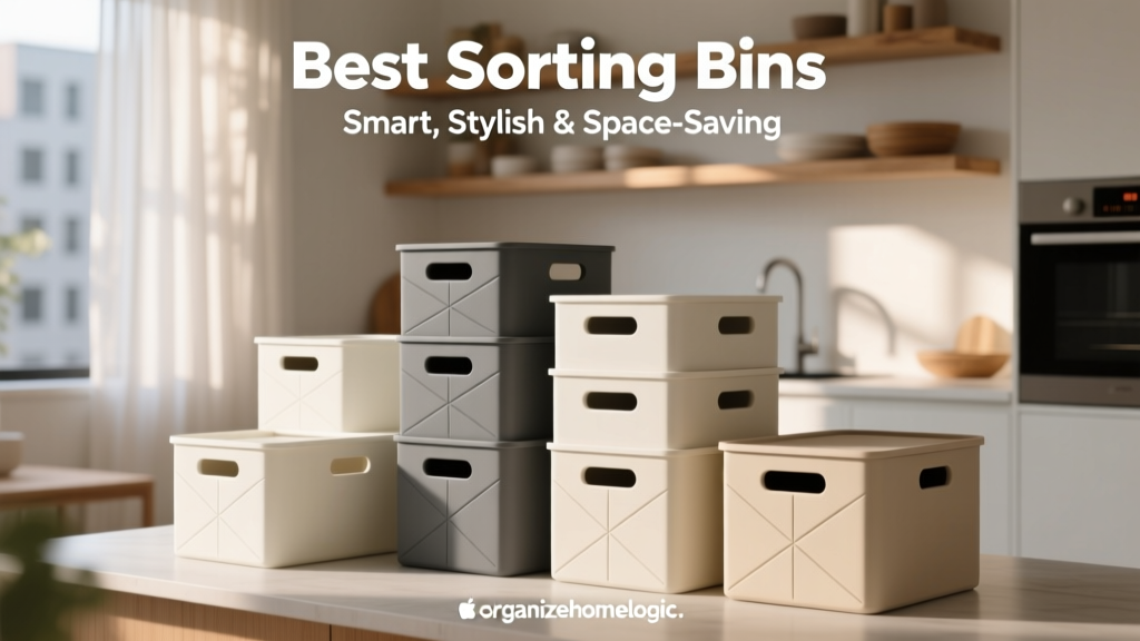 Best Sorting Bins: Smart, Stylish & Space-Saving