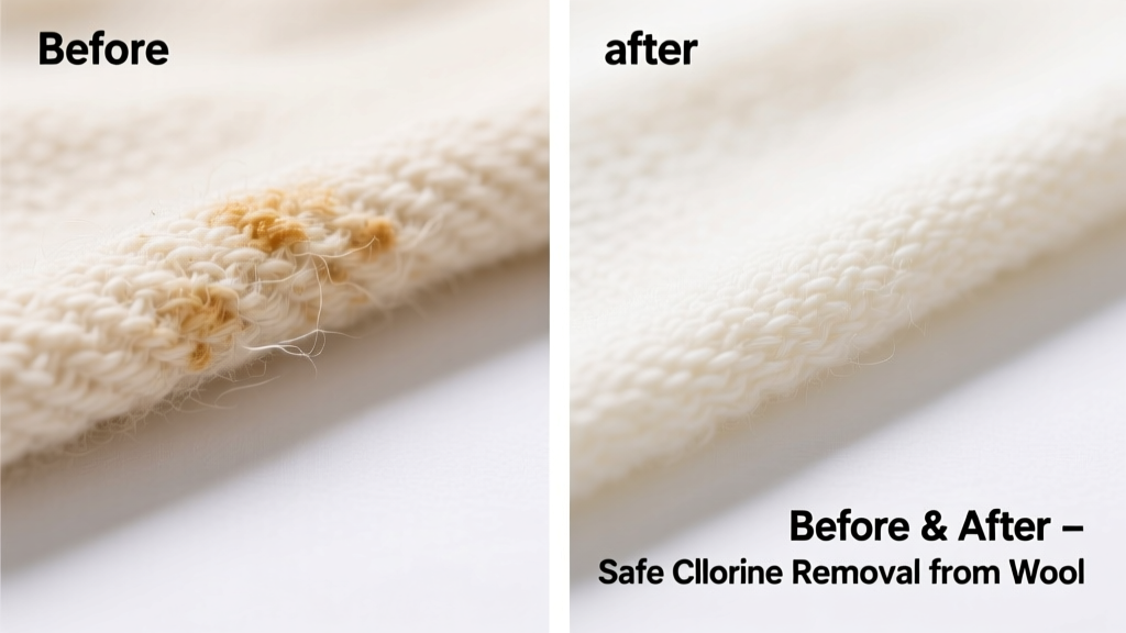 How to Remove Pool Chlorine from Wool Safely