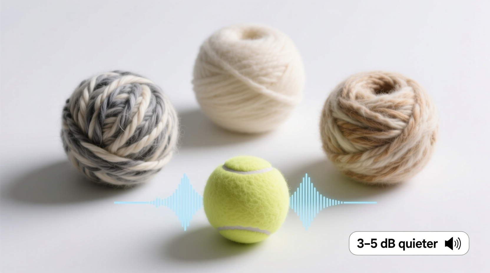 wool dryer balls vs tennis balls noise truths