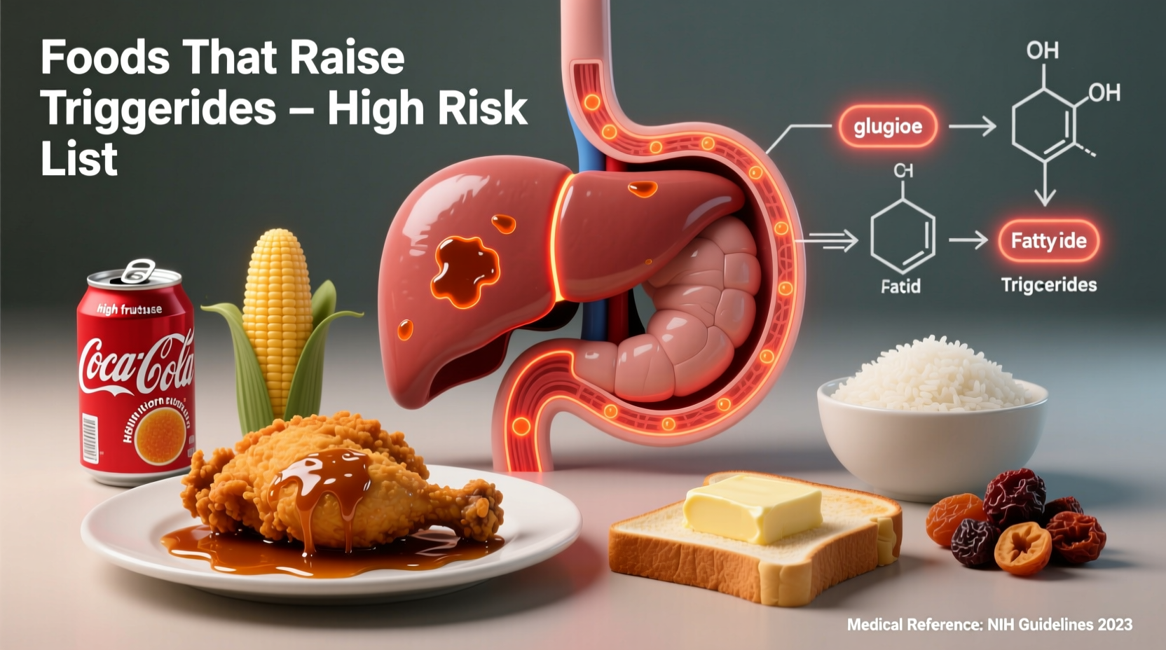 Top Foods That Raise Triglycerides: What to Avoid