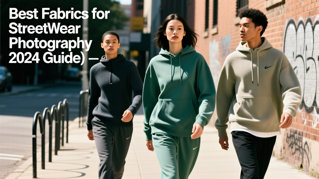 Best Fabrics for Streetwear Photography (2024 Guide)