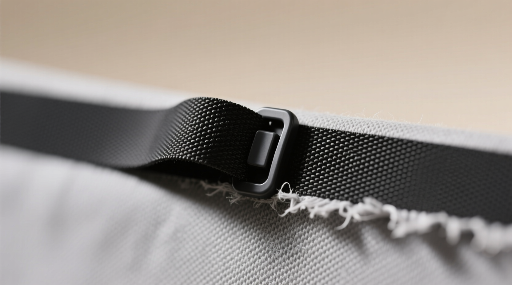 silence velcro with a bit of removable fabric