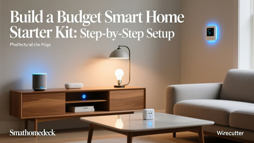 Build a Budget Smart Home Starter Kit: Step-by-Step Setup