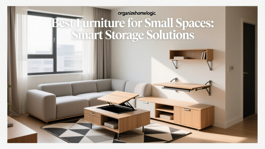 Best Furniture for Small Spaces: Smart Storage Solutions
