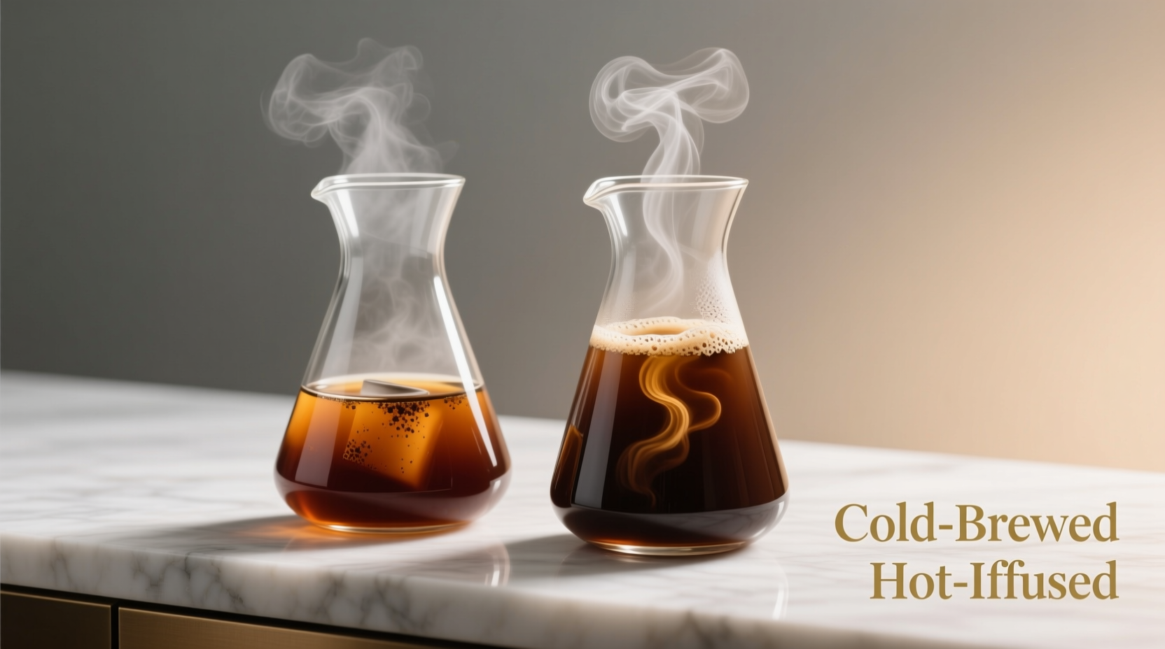 is cold-brewed coffee liqueur smoother than hot-infused versions