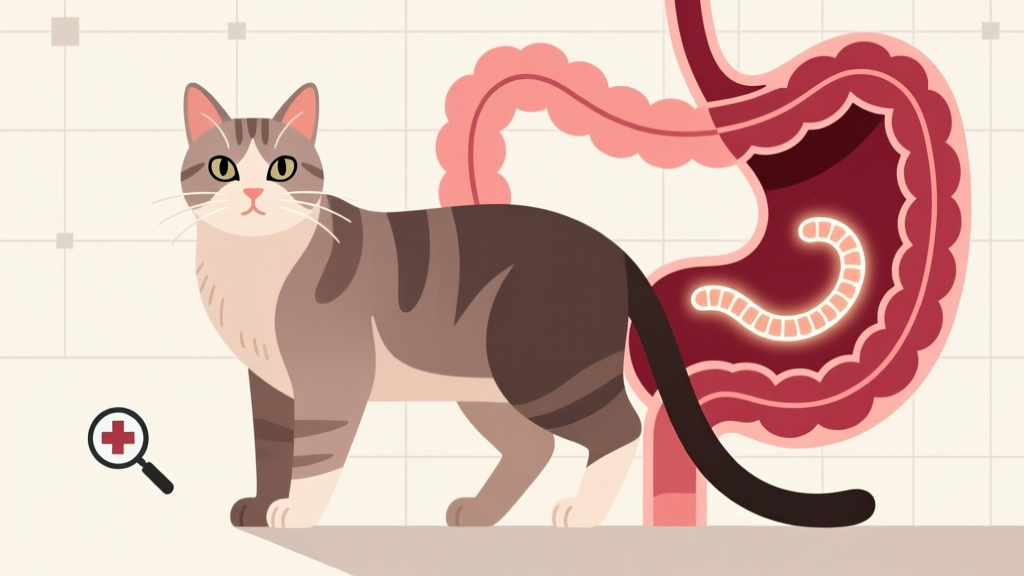 Cat Stepnonurus: Cecal Roundworm Intestinal Infection
