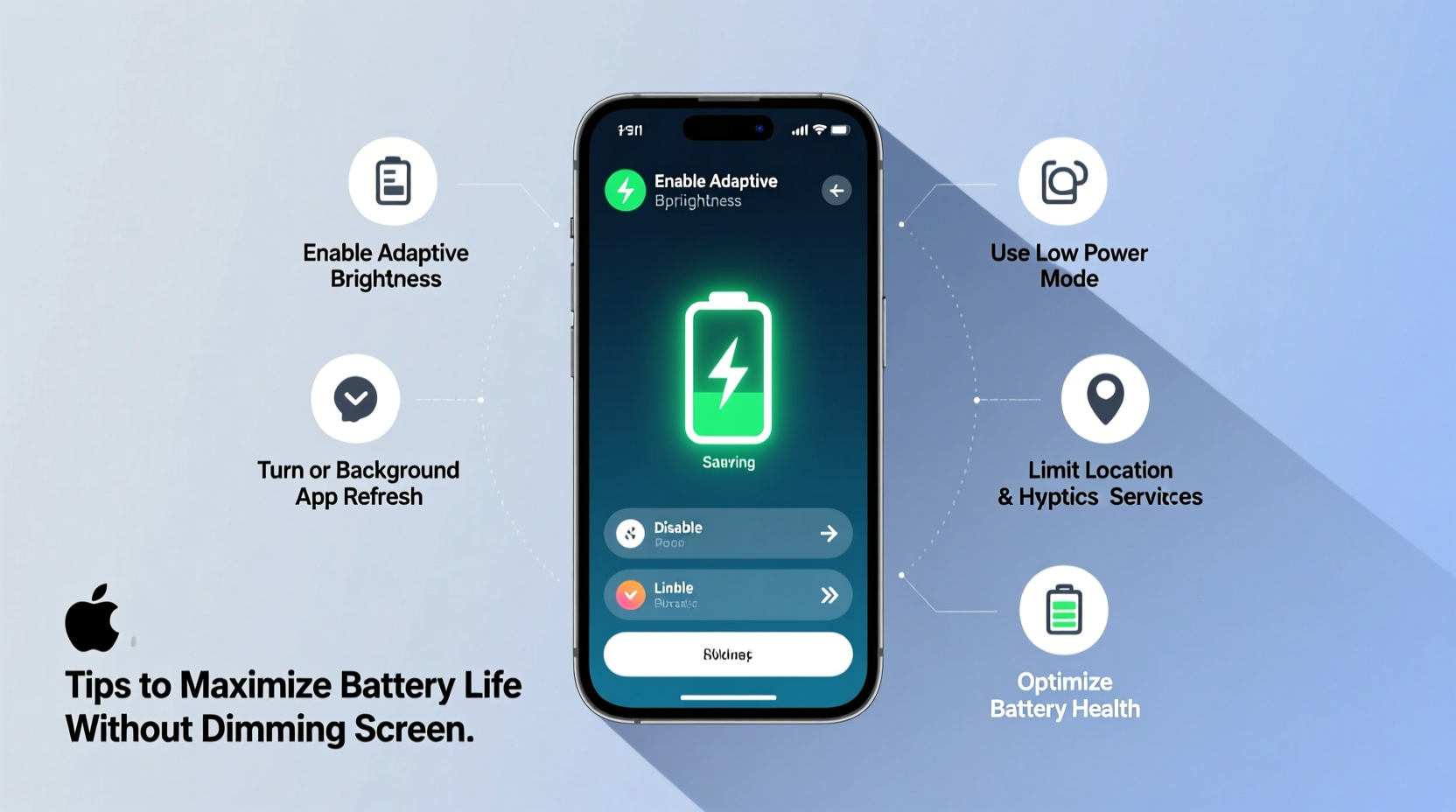 how to make your phone battery last all day without lowering screen brightness