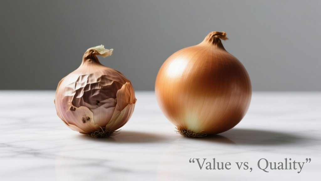 Cheap vs Premium Onion: Flavor, Chemistry, and Real-World Kitchen Impact