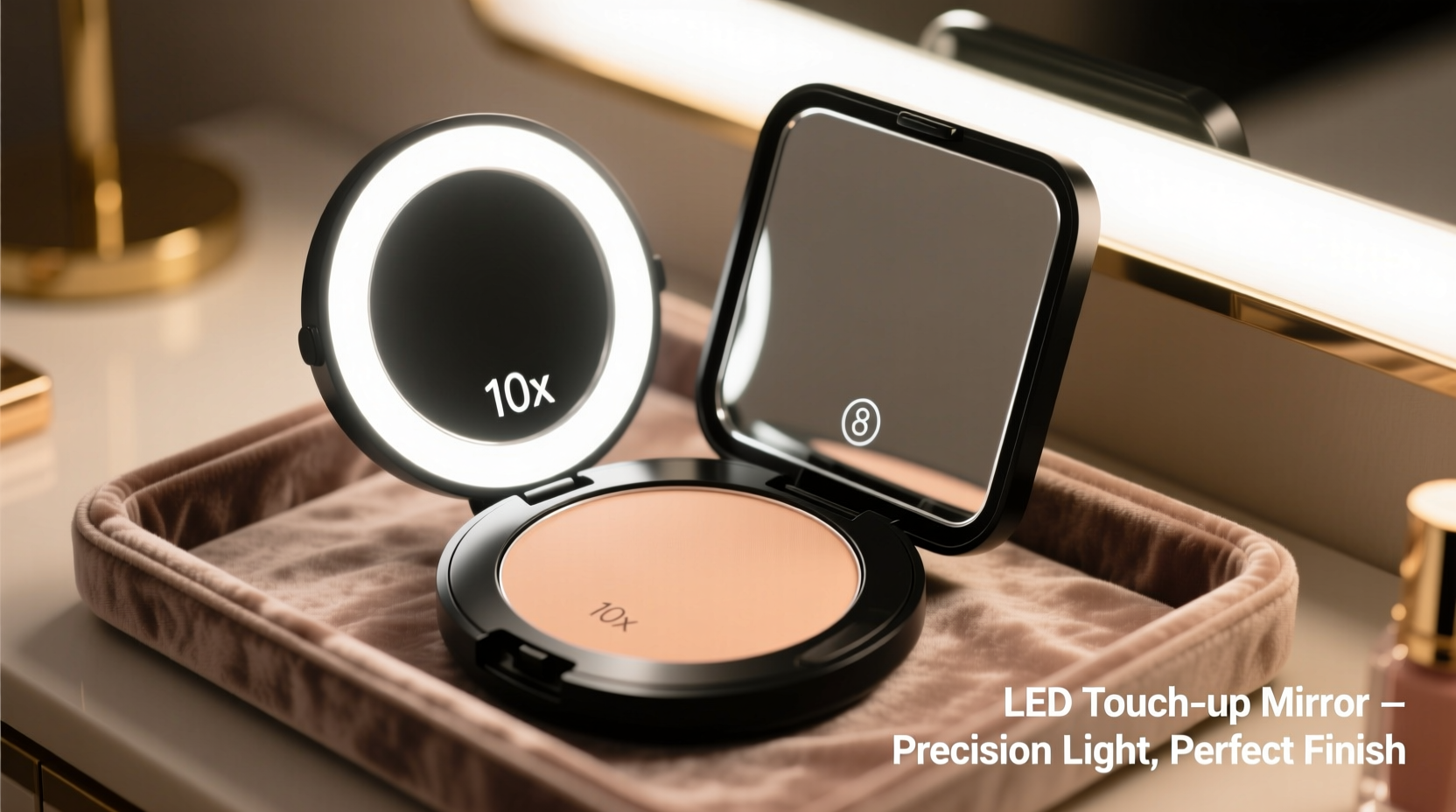 compact mirrors with led lights are they worth it for touch ups
