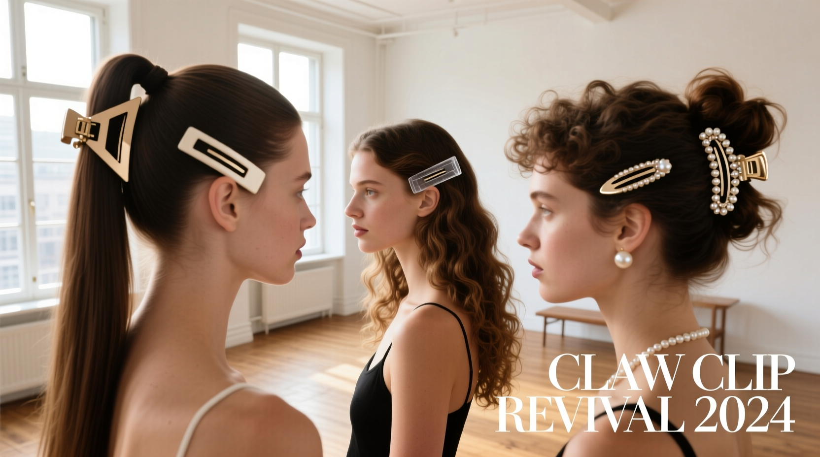 why are claw clips making a comeback and how to style them properly