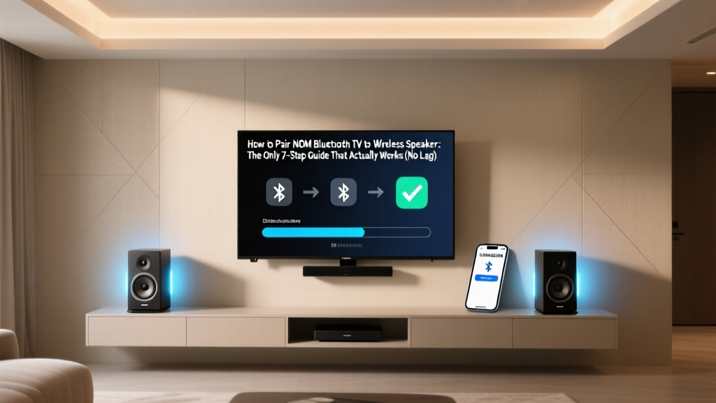 NOM Bluetooth TV to Wireless Speakers Guide (2026)