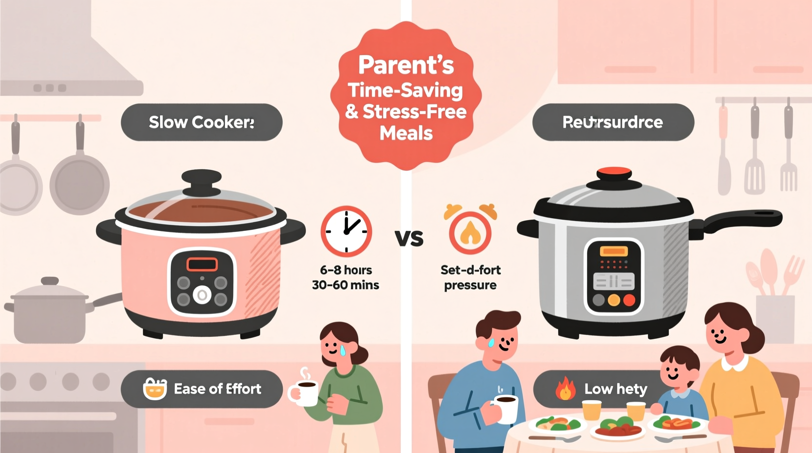 slow cooker vs pressure cooker which one is better for busy parents