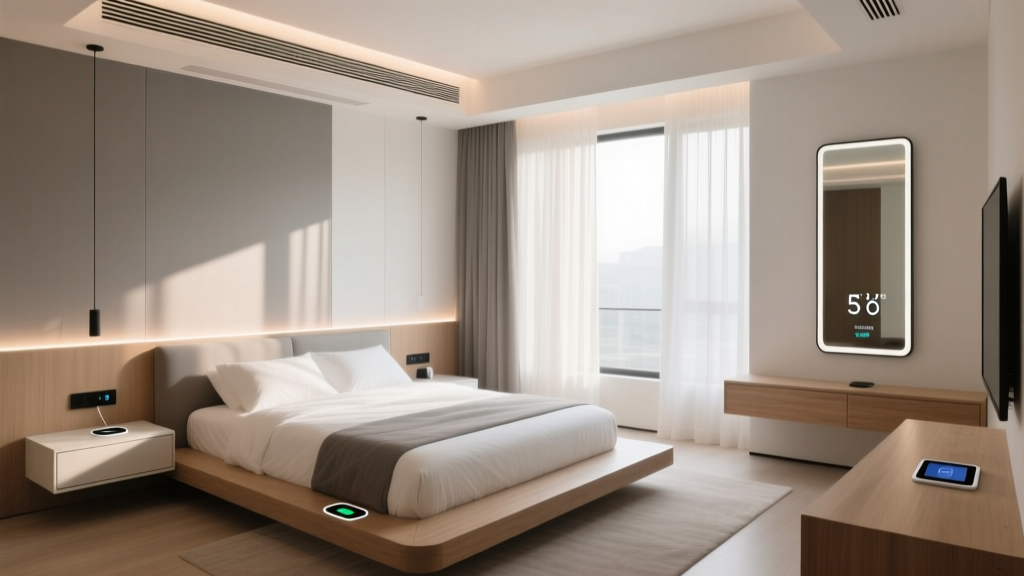 The Minimalist Smart Bedroom: High Impact, Low Clutter