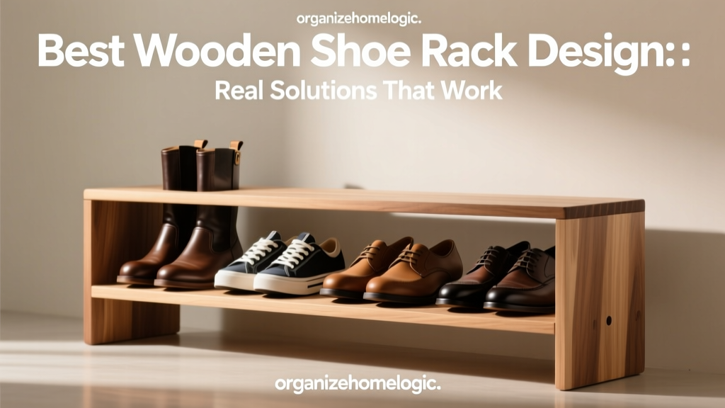 Best Wooden Shoe Rack Design: Real Solutions That Work