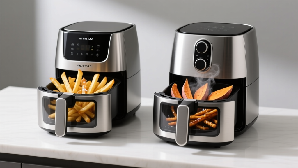 Air Fryer Sweet Potato Fries: 3 Cut Styles (Julienne, Bat...