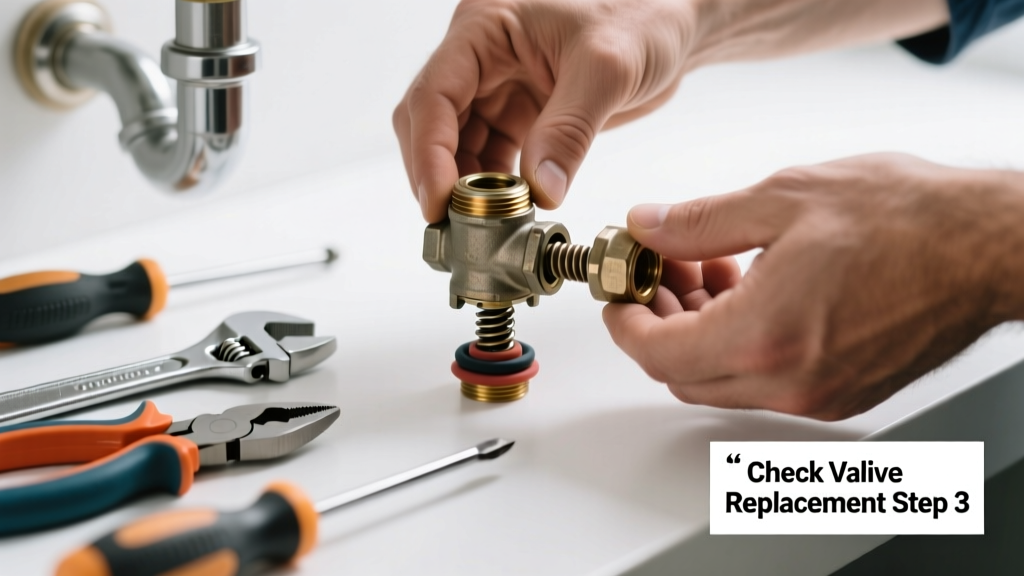 How to Replace a Stuck Check Valve Replacement Part