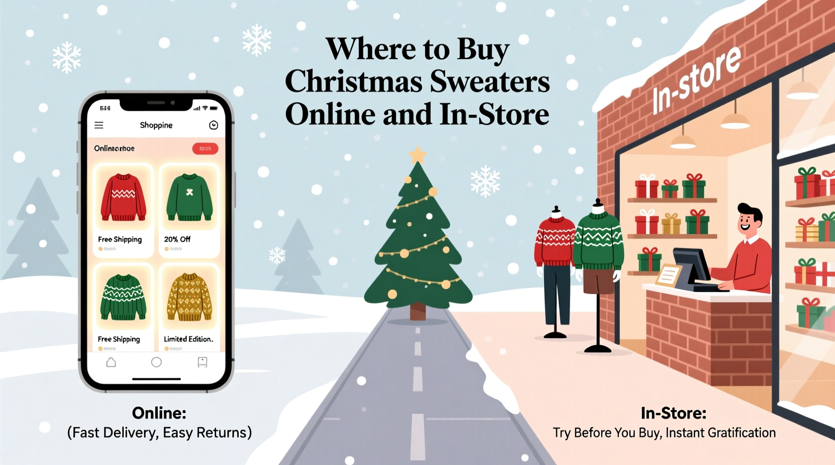 where can you buy christmas sweaters