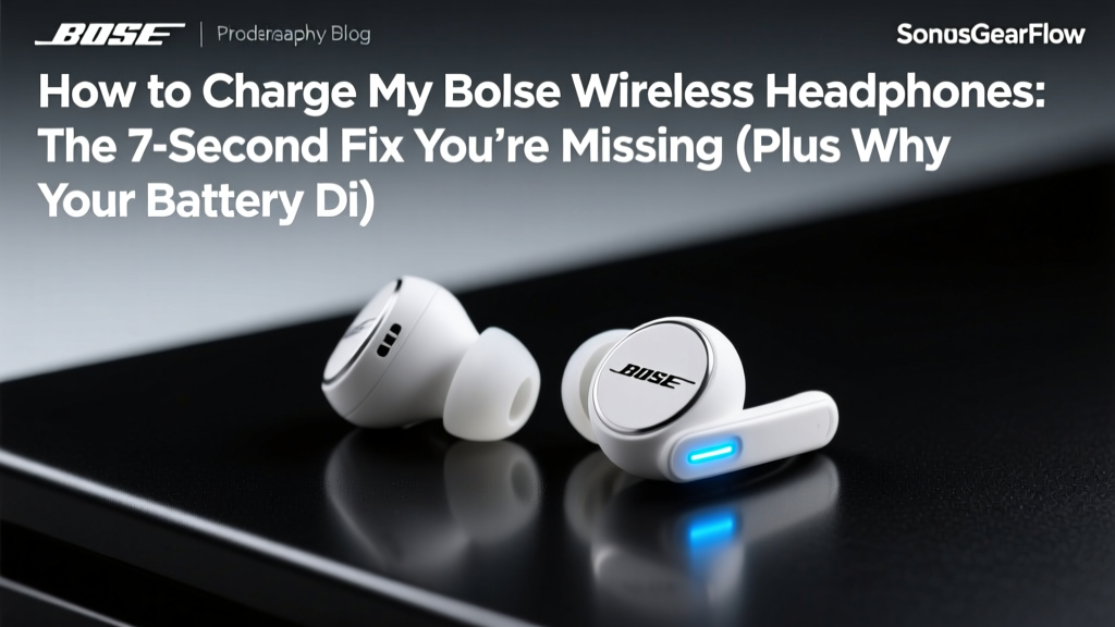 How to Charge Bose Wireless Headphones (2026)