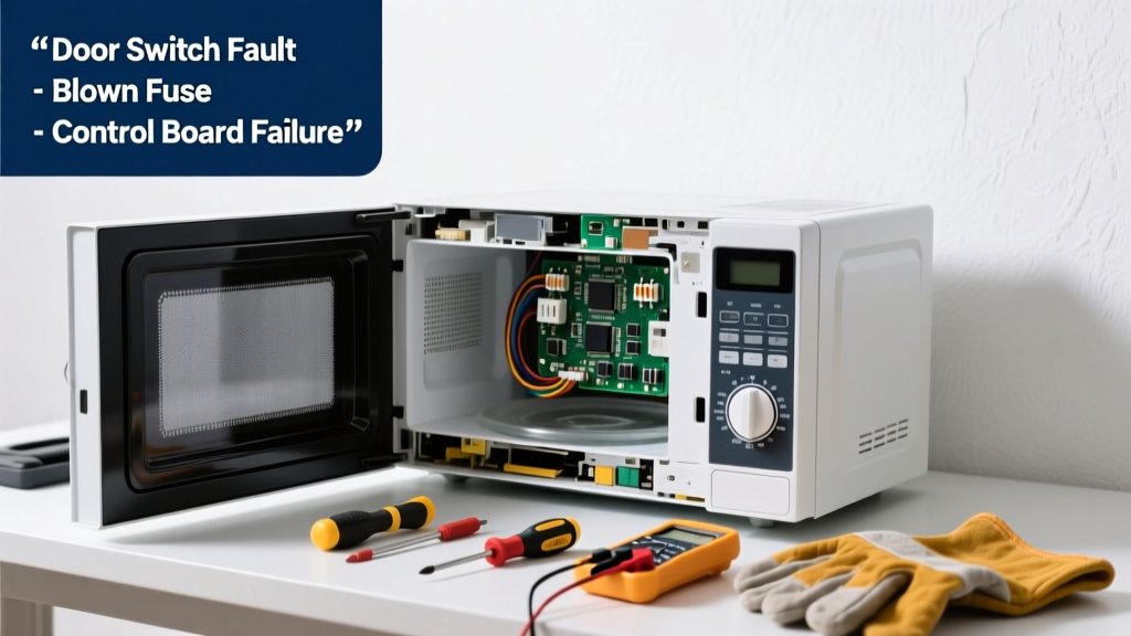 Microwave Not Starting? Quick Fixes for Common Failures