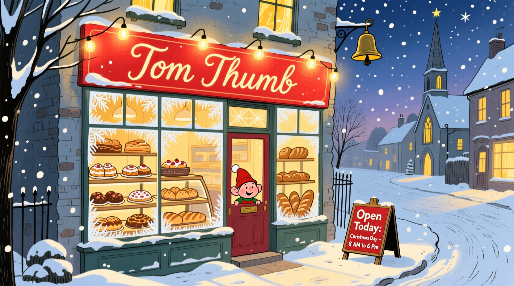 is tom thumb open on christmas day