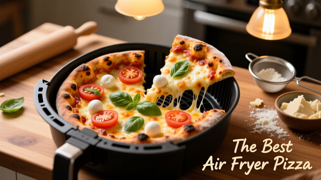 The Best Air Fryer Pizza: Crispy, Cheesy & Foolproof