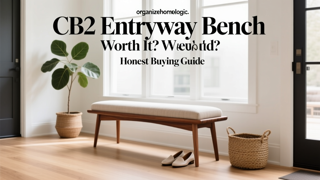 CB2 Entryway Bench Worth It? Honest Buying Guide