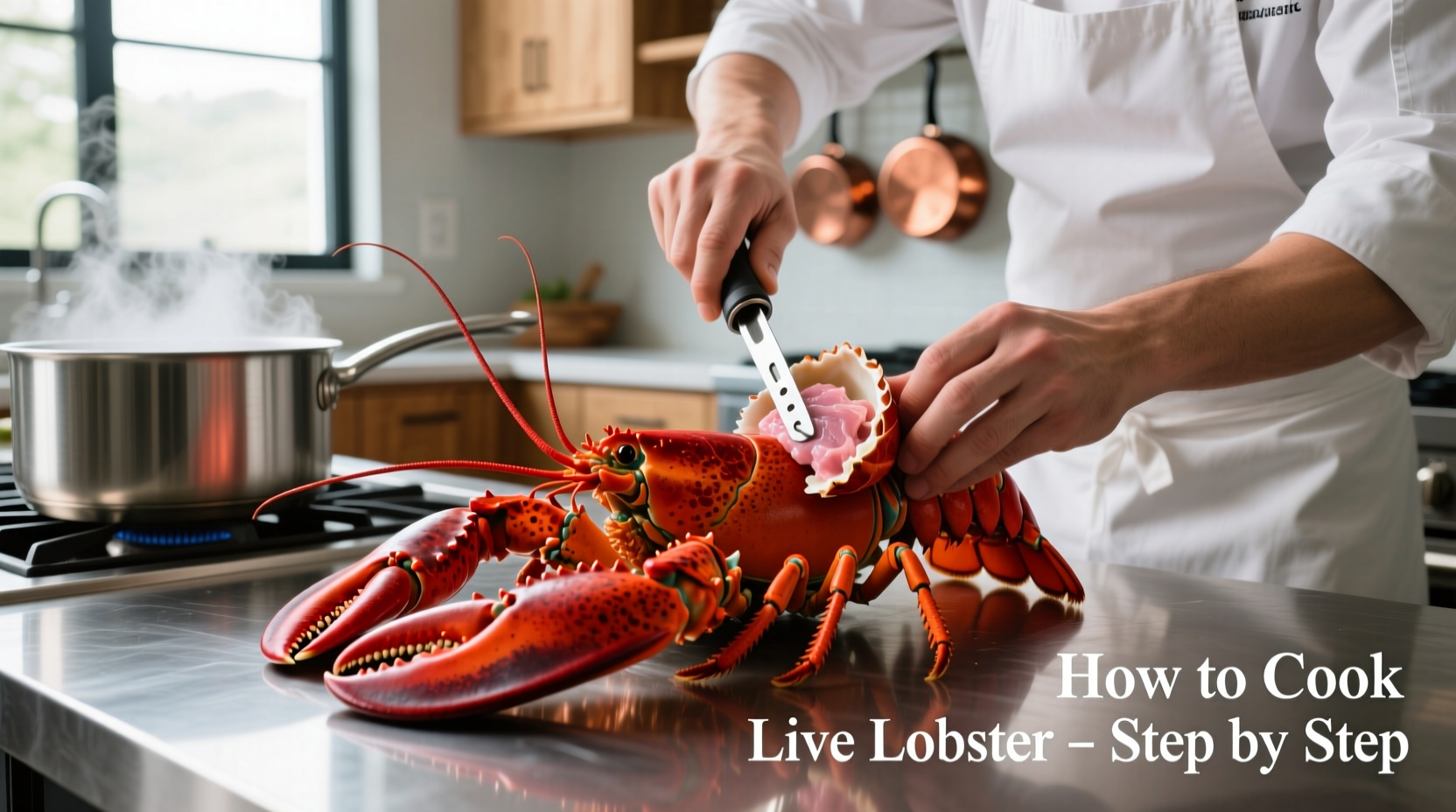 how to cook live lobster