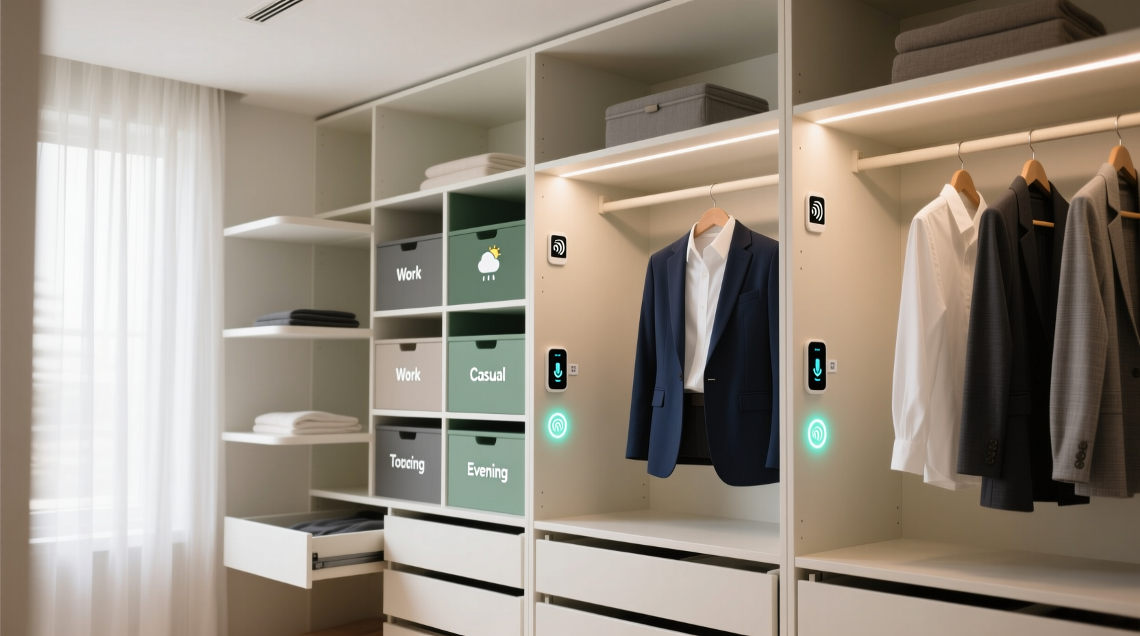 closet organization tips for adhd neurotypical users