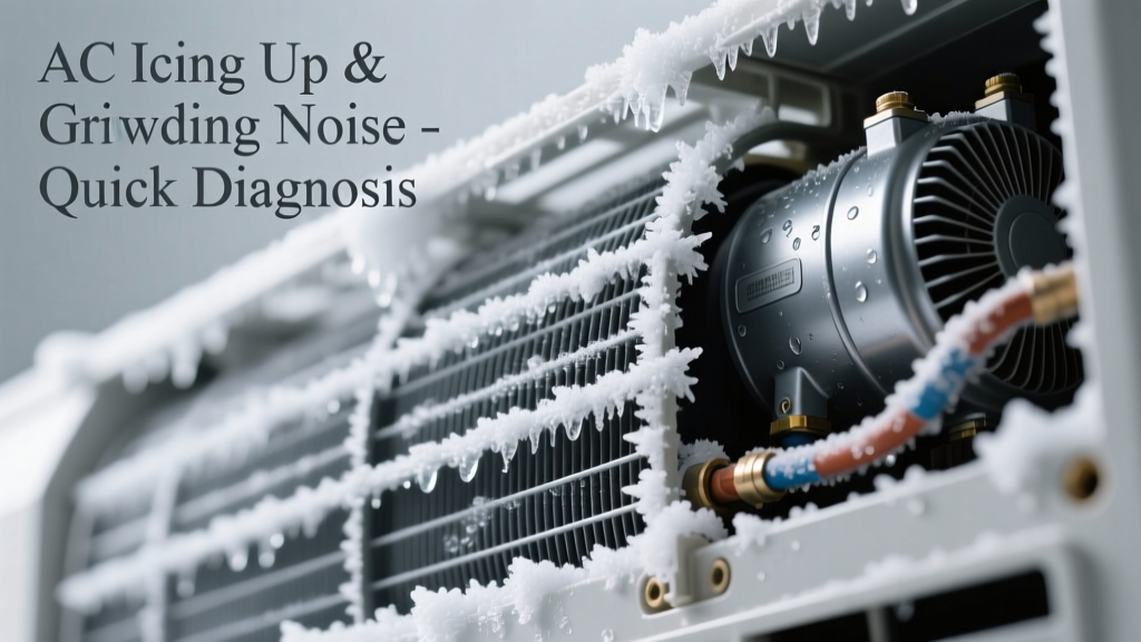 AC Icing Up and Making Grinding Noise: Quick Diagnosis