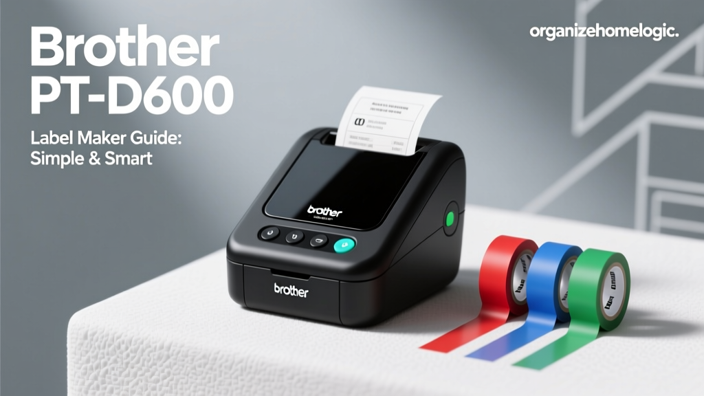 Brother PT-D600 Label Maker Guide: Simple & Smart